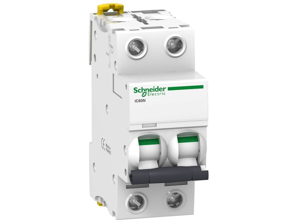 Schneider Electric A9F74101 Thermo-Magnetischer Sicherungsautomat iC60N, 1P, 1 A, C Kurve (Schalter)