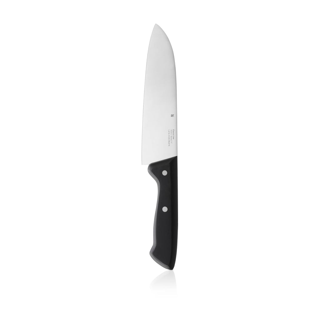WMF Classic Line Santokumesser 31,5 cm, Spezialklingenstahl, Kunststoffgriff, Klinge 18 cm
