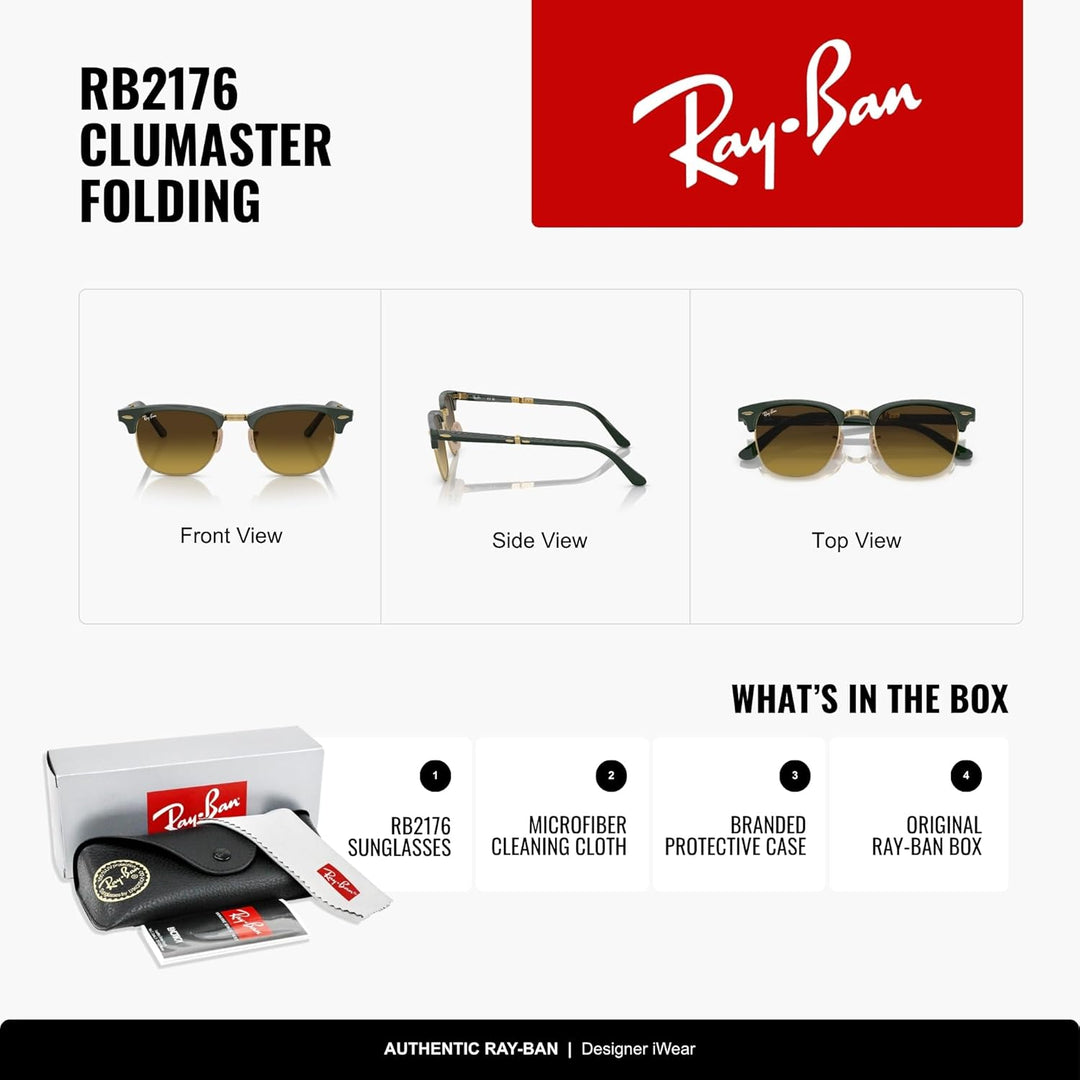Ray-Ban Unisex 0rb2176 Sonnenbrille, Mehrfarbig, 51