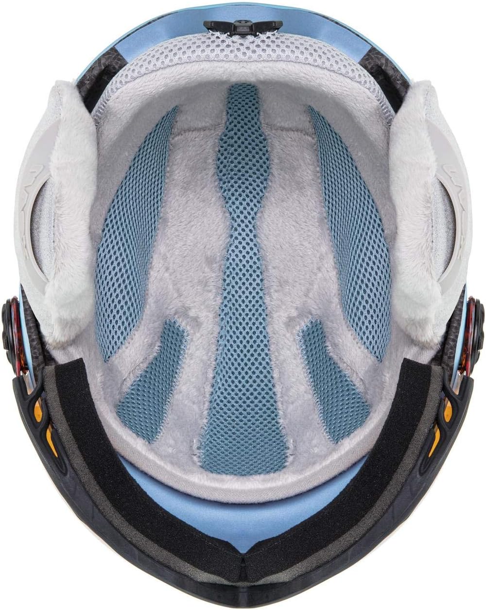 uvex Fierce - Leichter Skihelm für Damen und Herren - individuelle Grössenanpassung - wechselbare In