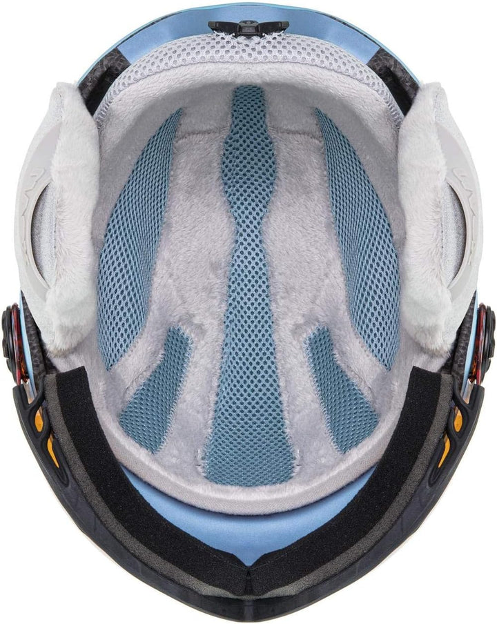 uvex Fierce - Leichter Skihelm für Damen und Herren - individuelle Grössenanpassung - wechselbare In