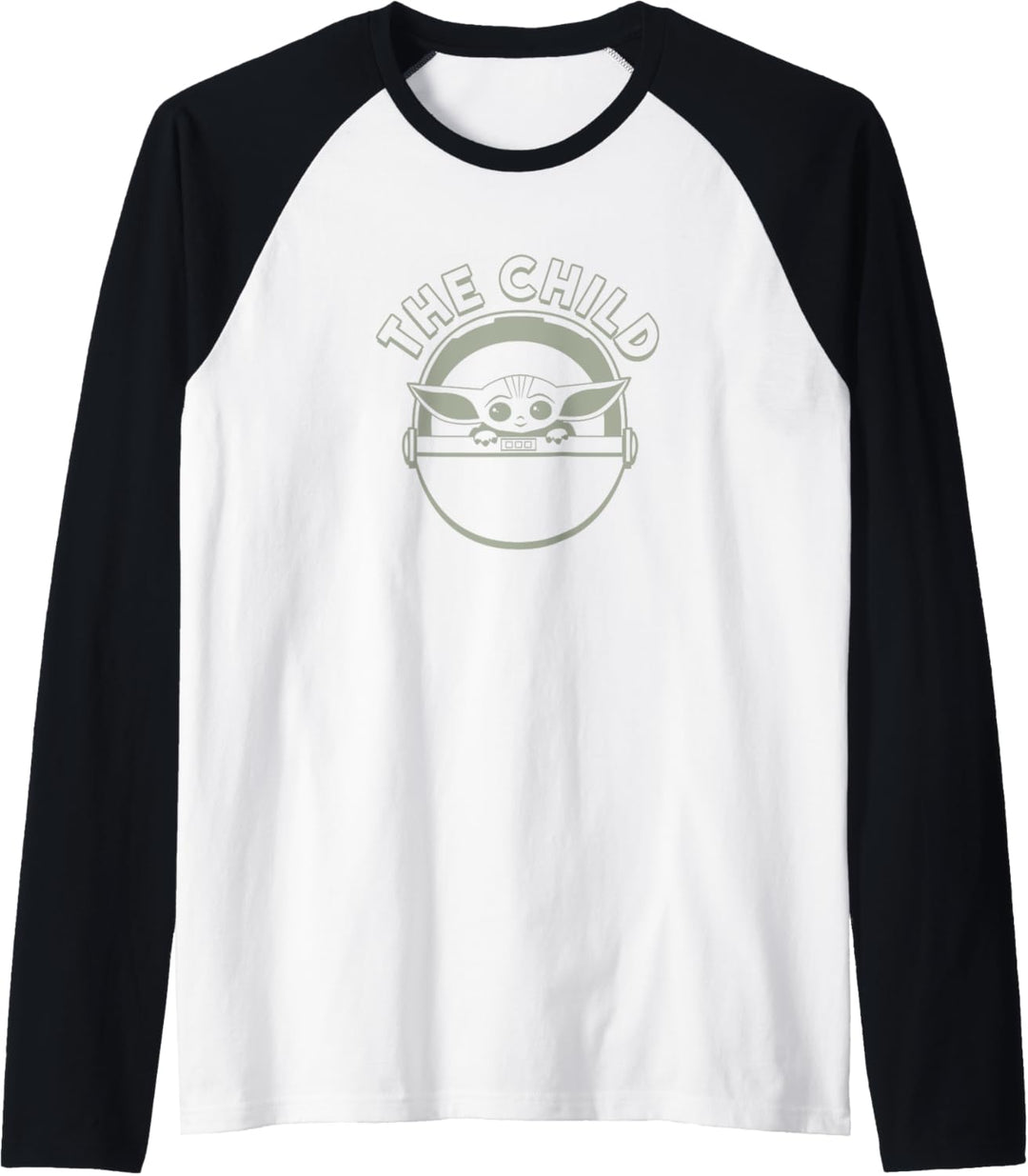 Star Wars: The Mandalorian Grogu The Child Simple Icon Raglan