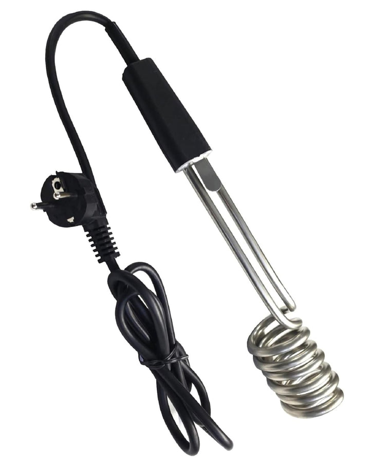 Tauchsieder GTN2.0 Taucherhitzer 2,0 kW 2000 Watt 230V aus EDELSTAHL Wasserkocher, Schwarz ohne Tasc