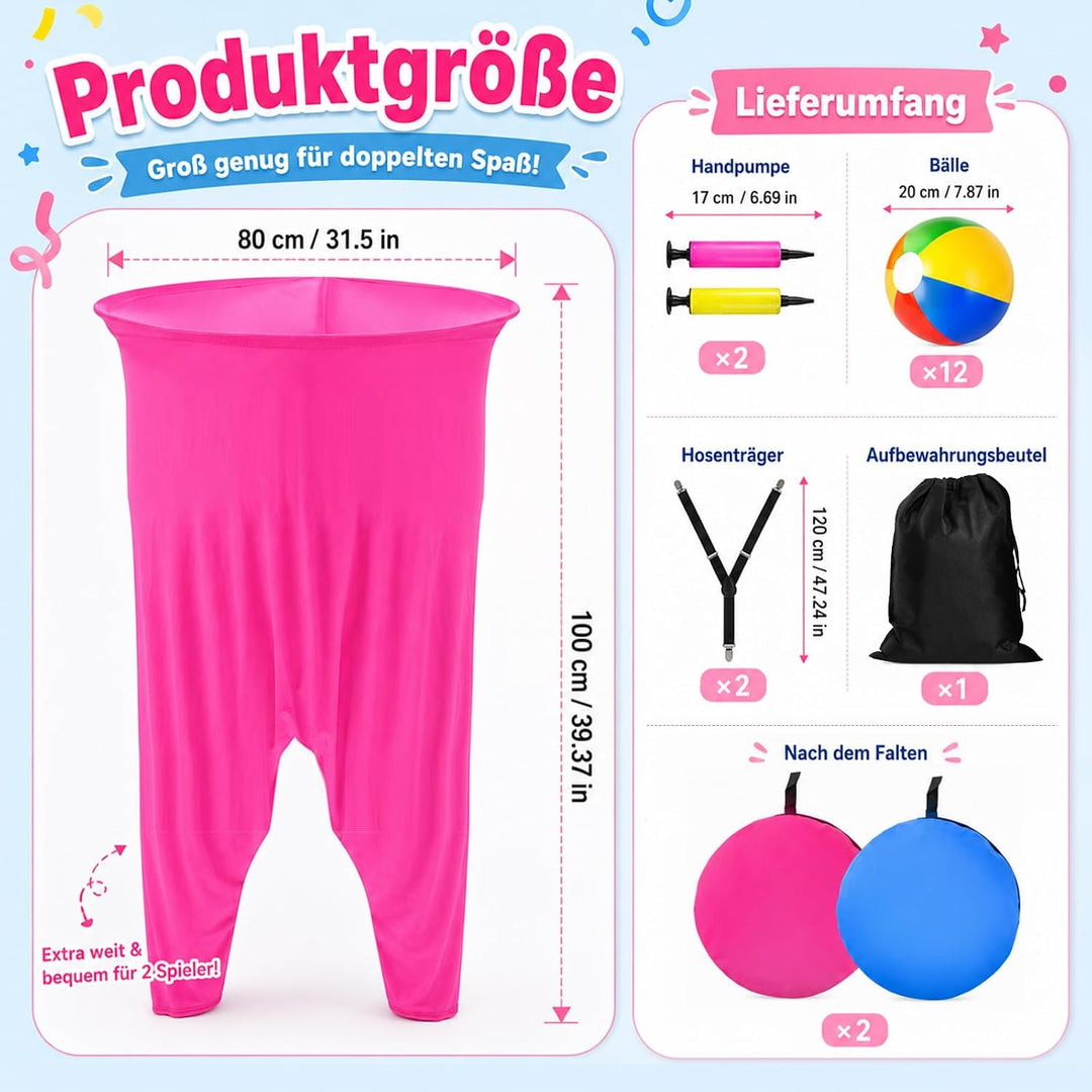 Scettar Granny Pants Wurfspiel Set, 19-teilig für Erwachsene &amp; Kinder
