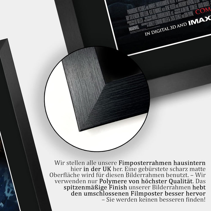 HWC Trading Thor A3 Gerahmte Signiert Gedruckt Autogramme Bild Druck-Fotoanzeige Geschenk Für Chris