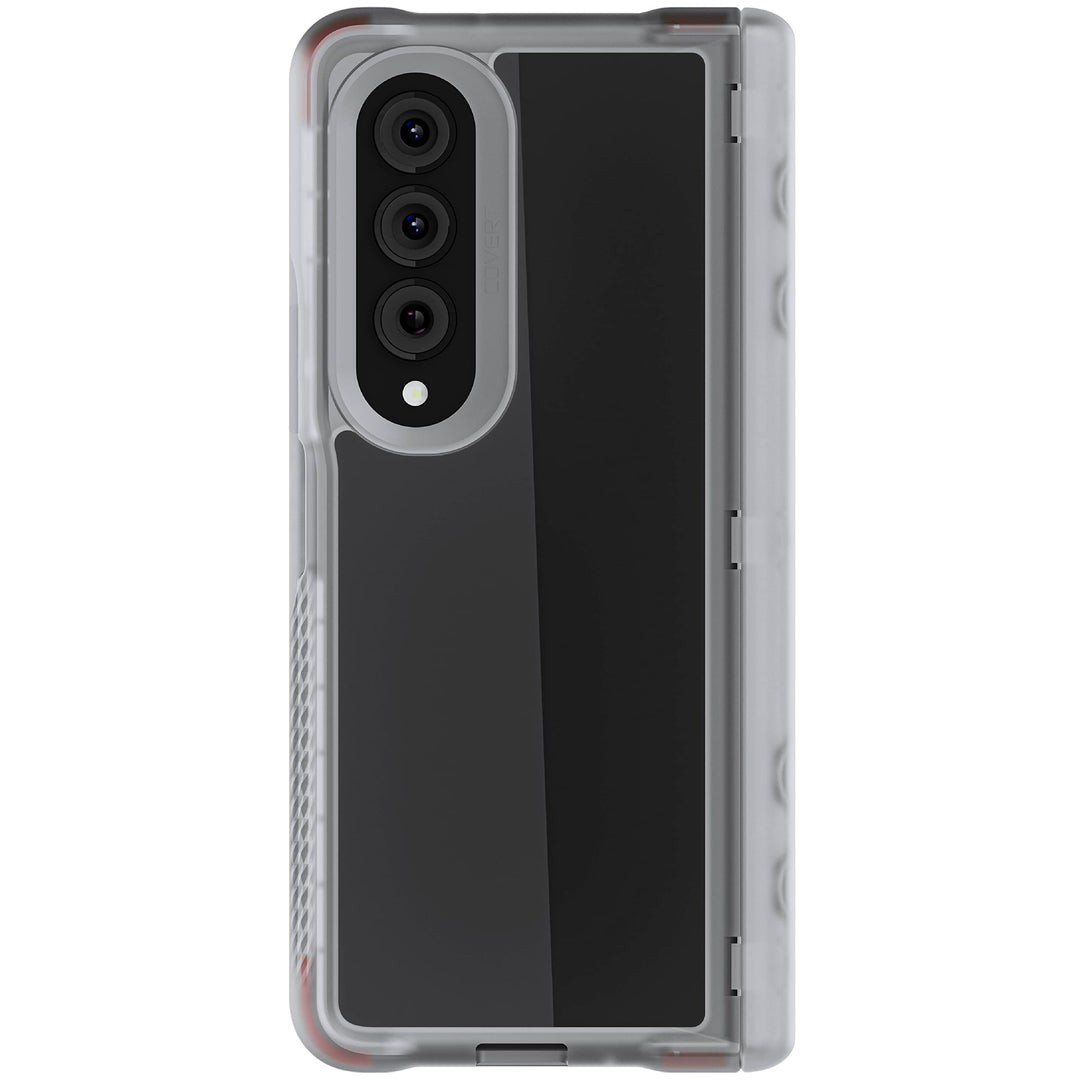 Ghostek COVERT Clear Z Fold 4 Case with Slim Lightweight Design and Hinge Protection Wireless Chargi