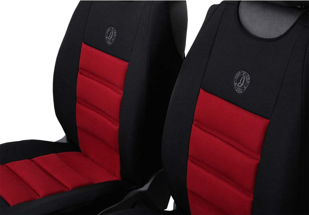 GSC Sitzbezüge Universal Schonbezüge 1+1 kompatibel mit Suzuki IGNIS Rot, Rot