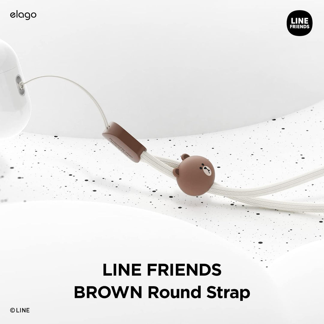 elago Line Friends Schlüsselband, Handschlaufe, Handy-Anhänger, Schlüsselanhänger, Anti-Stropfen, zu