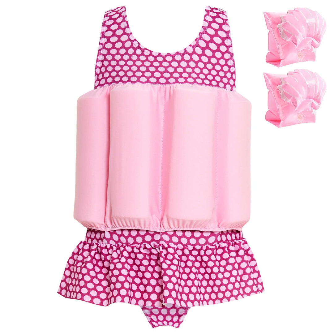 Badeanzug Baby Mädchen mit Floatation Kleinkind Schwimmtraining Hilfe Schwimmende Badeanzug EIN Stüc