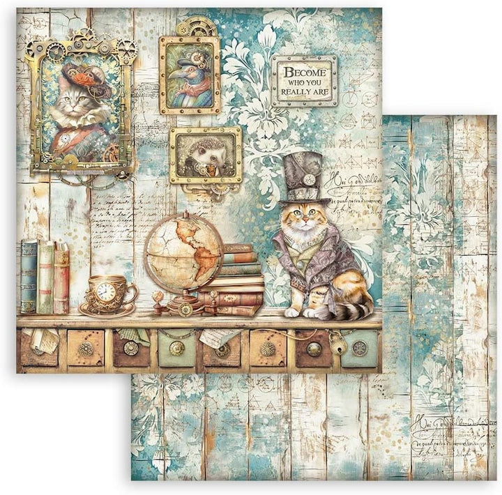 Stamperia - Scrapbook Paper Pad for Scrapbooking, Albums, Card Making, Bullet Journalling and More,