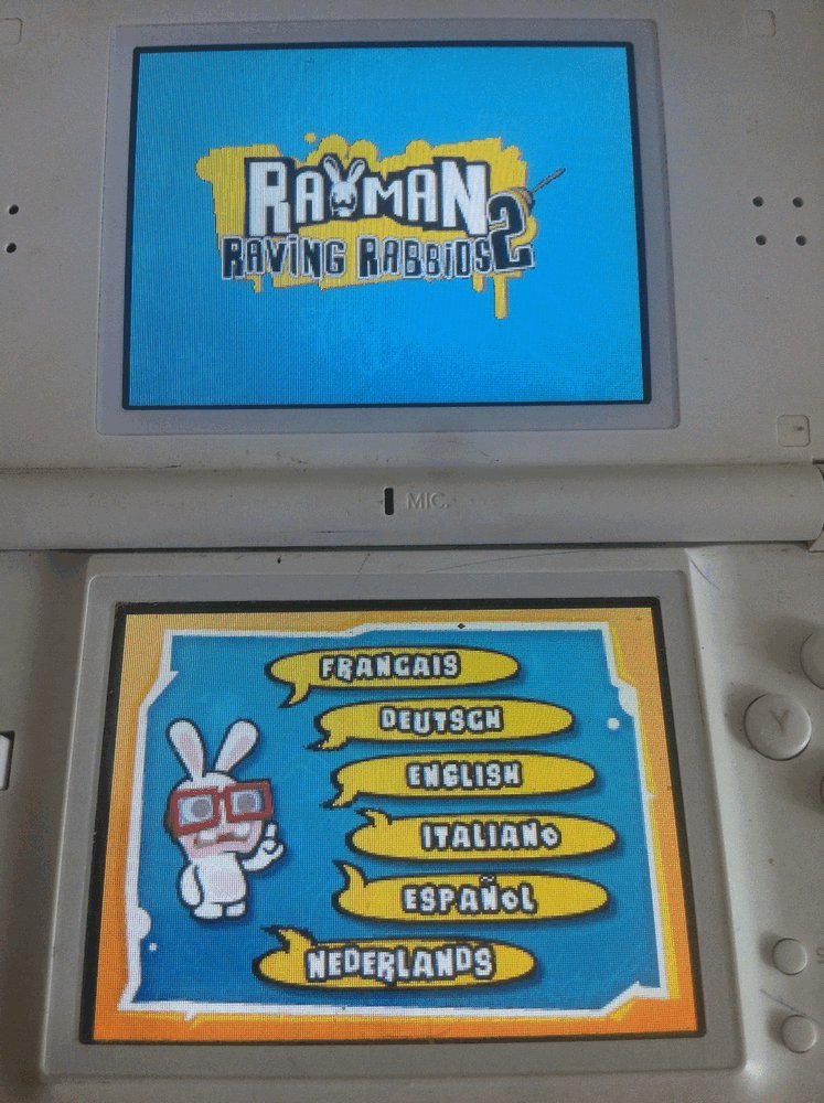 Rayman Raving Rabbids 2 Nintendo DS, Nintendo DS