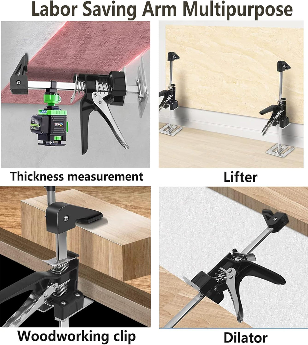 Arbeitssparender Arm, 2 Stück, 39,1 cm Höhenregler, Handhebewerkzeug, Hebeheber für die Installation
