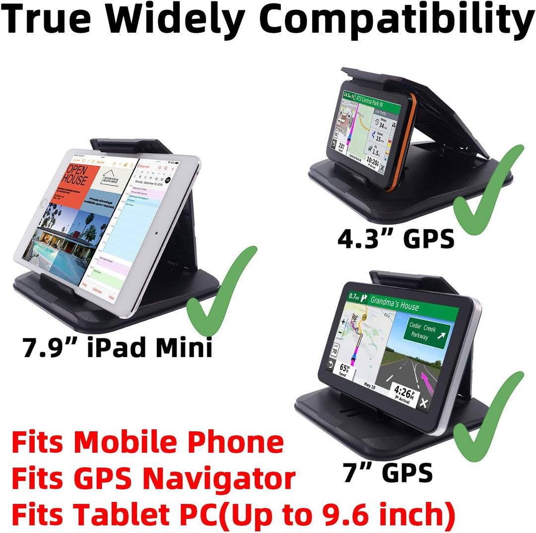 iSaddle GPS-Halterung für Armaturenbrett, universal, für Garmin Nuvi Tomtom iPhone iPad Galaxy Yoga