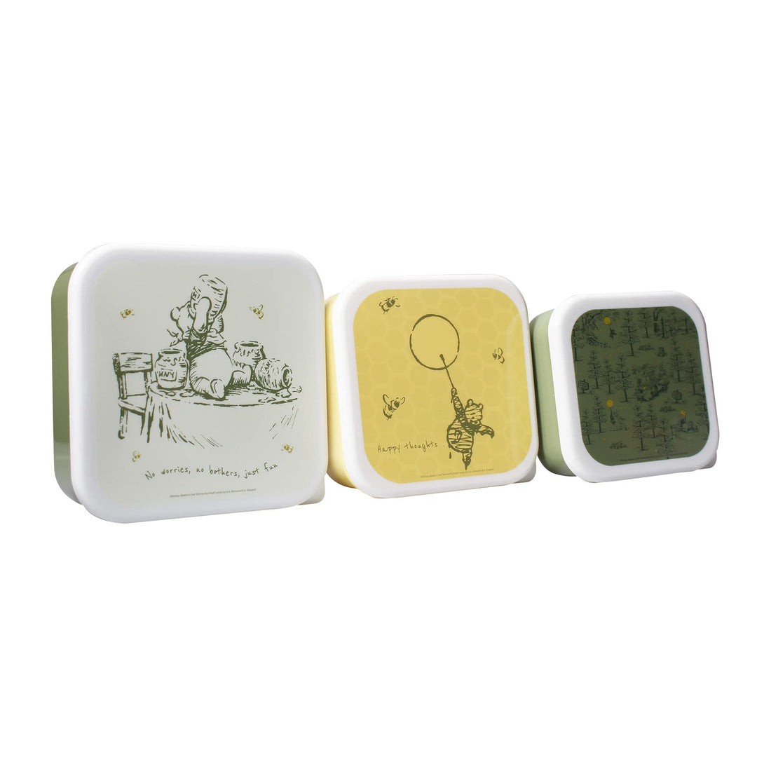 Disney - Snack Boxes Set of 3 - Winnie The Pooh (LBOX3DC06)