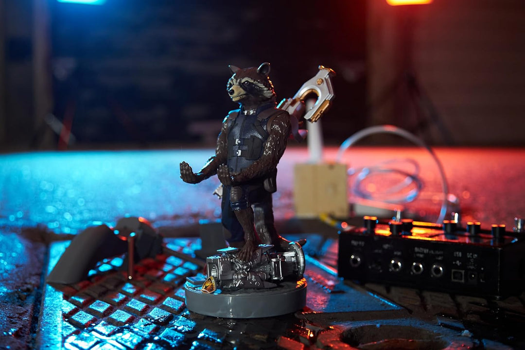 Cableguys Gaming-Figur Marvel Guardians of the Galaxy Rocket Raccoon - Zubehör Controller- oder Smar