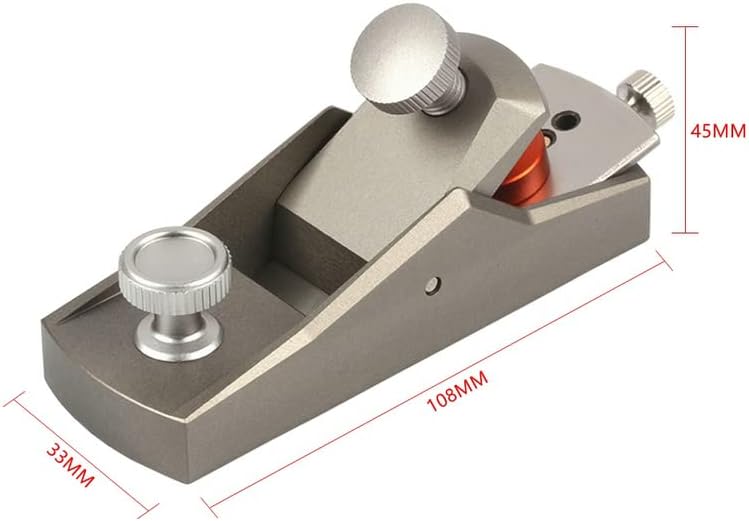 Holzbearbeitung Hobelhobel Europäische flache Hobel Unterkante Holzbearbeitung Hobel Aluminiumlegier