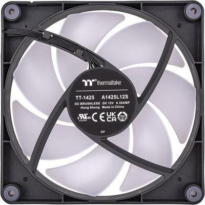 Thermaltake CT140 ARGB Sync PC Cooling Fan | 2 Pack, Schwarz