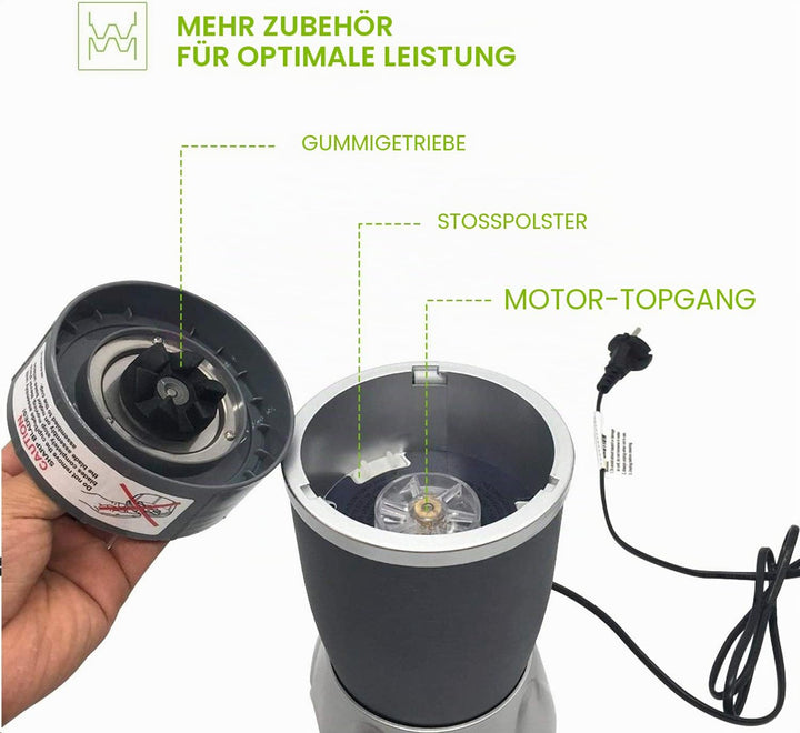 14 Stück Mixer-Ersatzteile Extraktor Klinge und Tassen für NutriBullet 600w & 900w Serie, einschlies