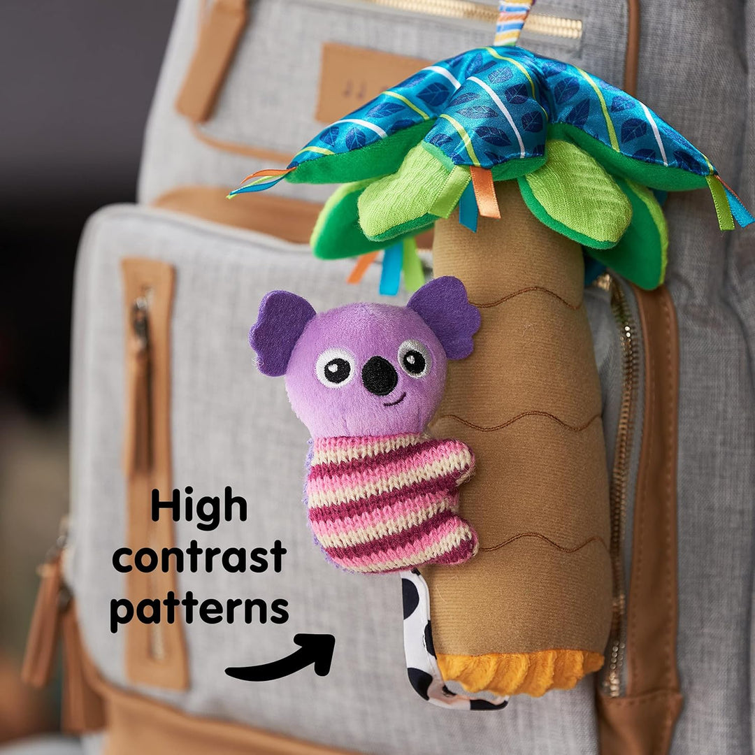 LAMAZE Walla Walla Koala, Clip on Go, Sensory, Pram and Pushchair Newborn Baby Toy with Multi-Colour