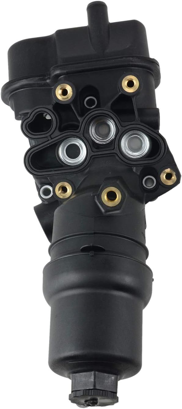 Flynsu Ölfiltergehäuse mit Dichtung Ersatz für Aud1 Se-at Sk0da V-W 06D115397J 06D115397K 06D115397D