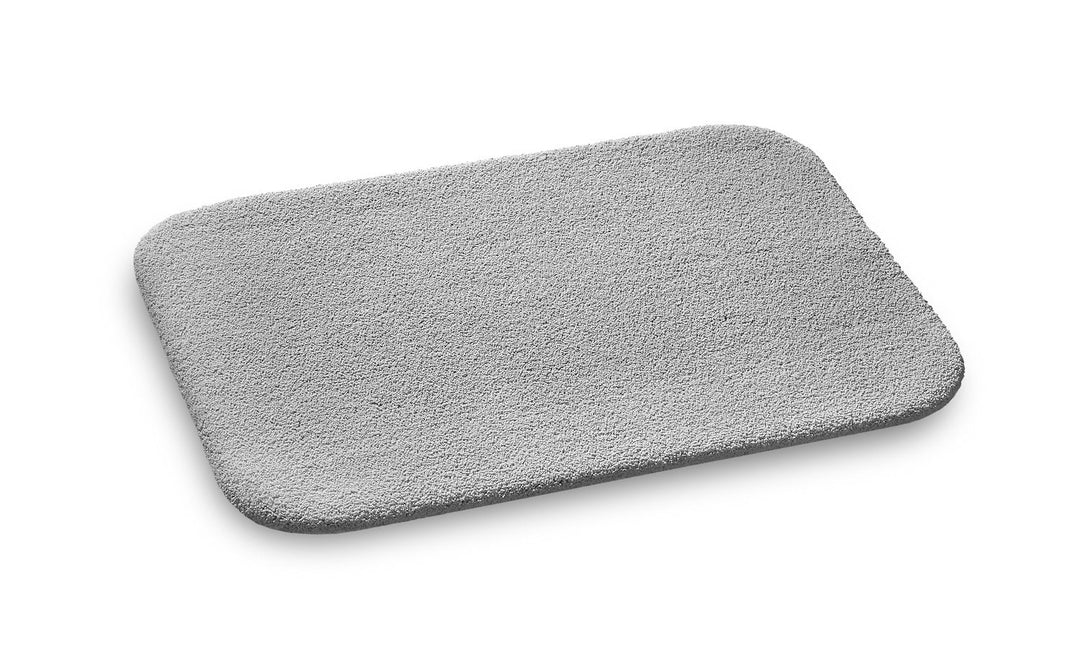 Rhomtuft Badematte Aspect, Farbe: kiesel, Grösse: 50x60cm 50x60 cm, 50x60 cm