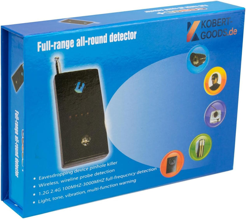 Schnurloser Wanzenfinder KG15 mit Kamera chip Reflektor Wanzensuchgerät Wireless Tap Detector Spionf