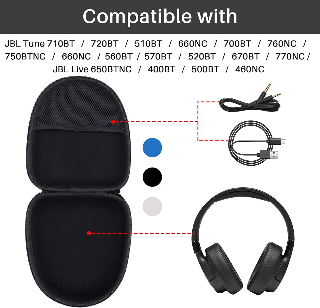 Hart Reise Schutz Hülle Etui Tasche für Sony WH-CH720N WH-CH520 WH-CH510 WH-CH710N XB900N WH-CH700N