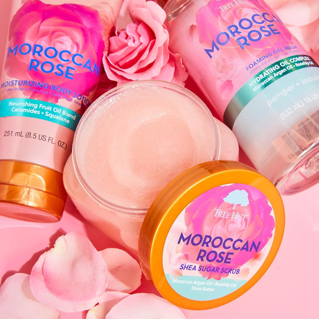 TREE HUT EXFOLIANTE AZUCAR ROSA DE MARRUECOS 510 GR Rosa. 510 g (1er Pack), Rosa. 510 g (1er Pack)
