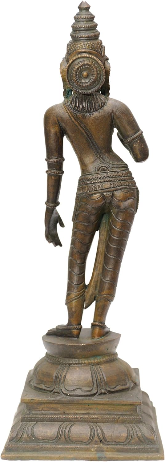 Exotic India Devi Parvati – Bronze Statue swamimalai