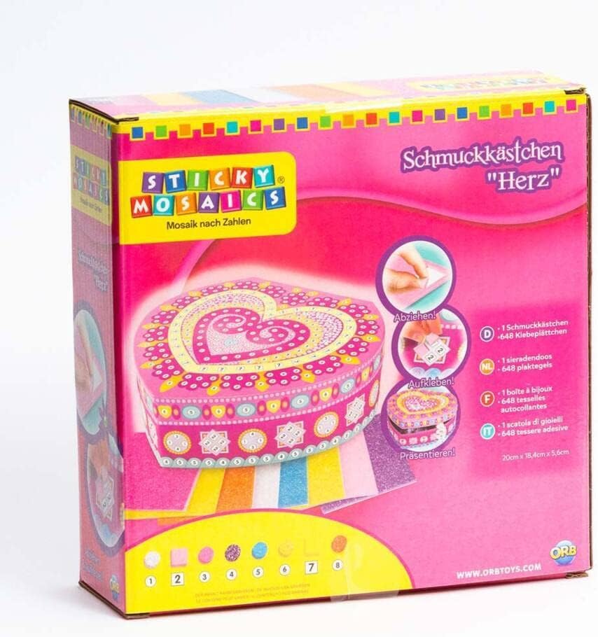 In Vento 620104 - Sticky Mosaics Herz Box