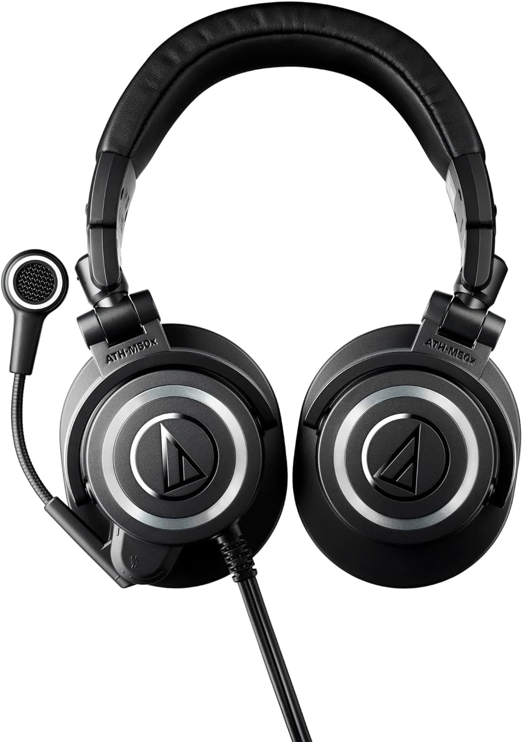 Audio-Technica M50xSTS StreamSet Streaming-Headset mit USB-Anschluss Schwarz, USB