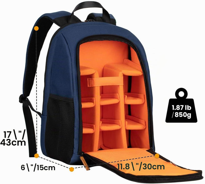 TARION Kamerarucksack Spiegelreflex Fotorucksack Wasserdicht Leicht und Kompakt Klein DSLR Rucksack