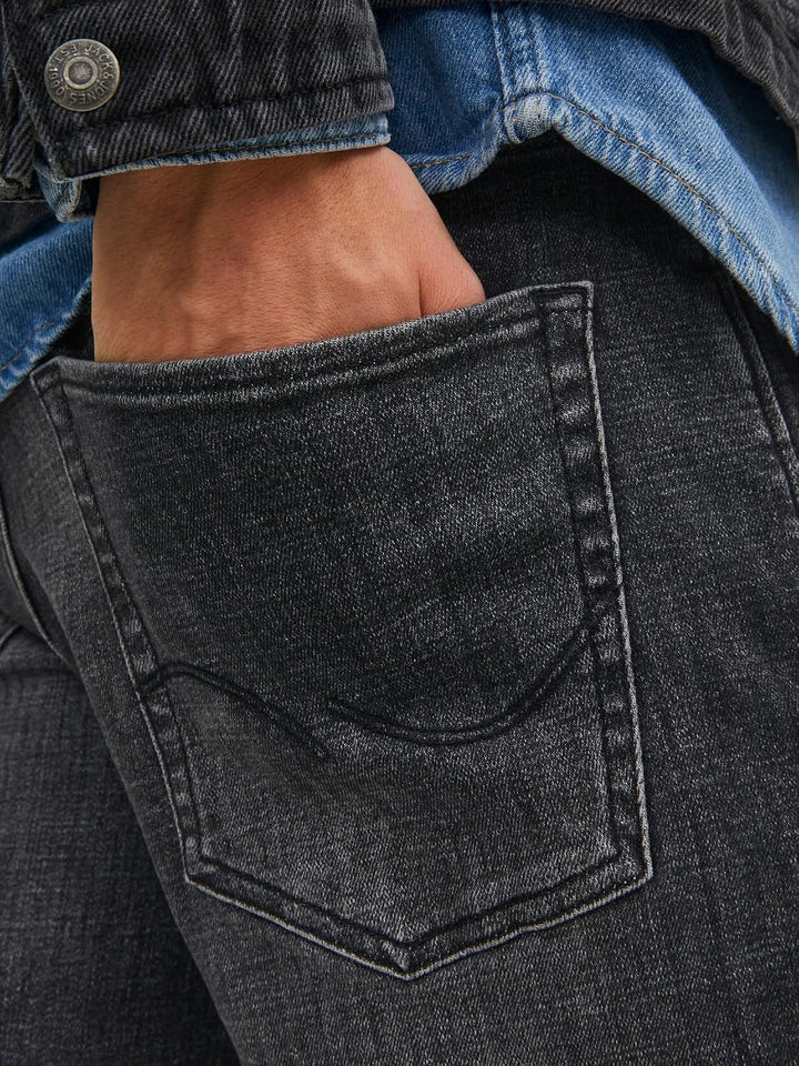 Jack &amp; Jones Male Tapered Fit Jeans Plus Size JJIMIKE JJORIGINAL SQ 270 NOOS PLS Tapered Fit Jeans 2