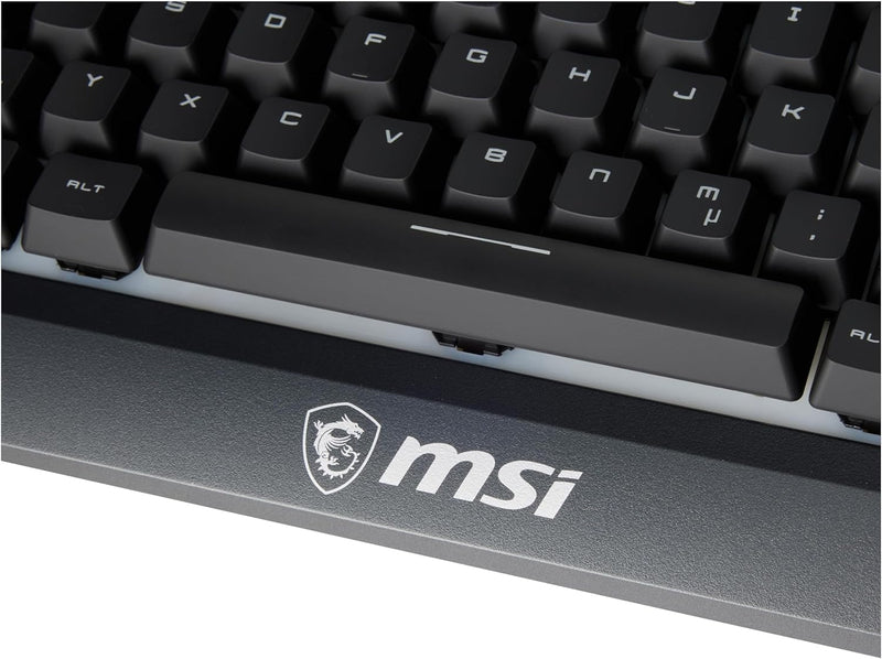 MSI Vigor GK30 Combo DE Gaming Tastatur und GM11 Gaming Maus (kabelgebunden, Plunger Switch, QWERTZ