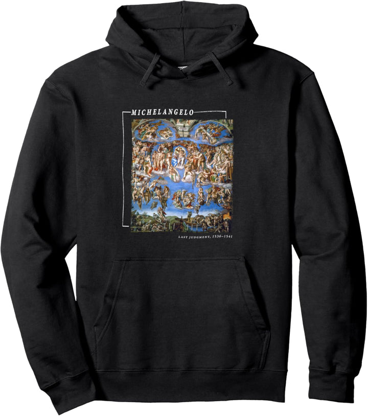 Michelangelo Gemälde Das Jüngste Gericht Pullover Hoodie