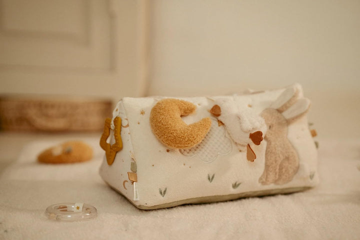 Little Dutch 8423 Stoff Activity Fühldreieck - Newborn Naturals