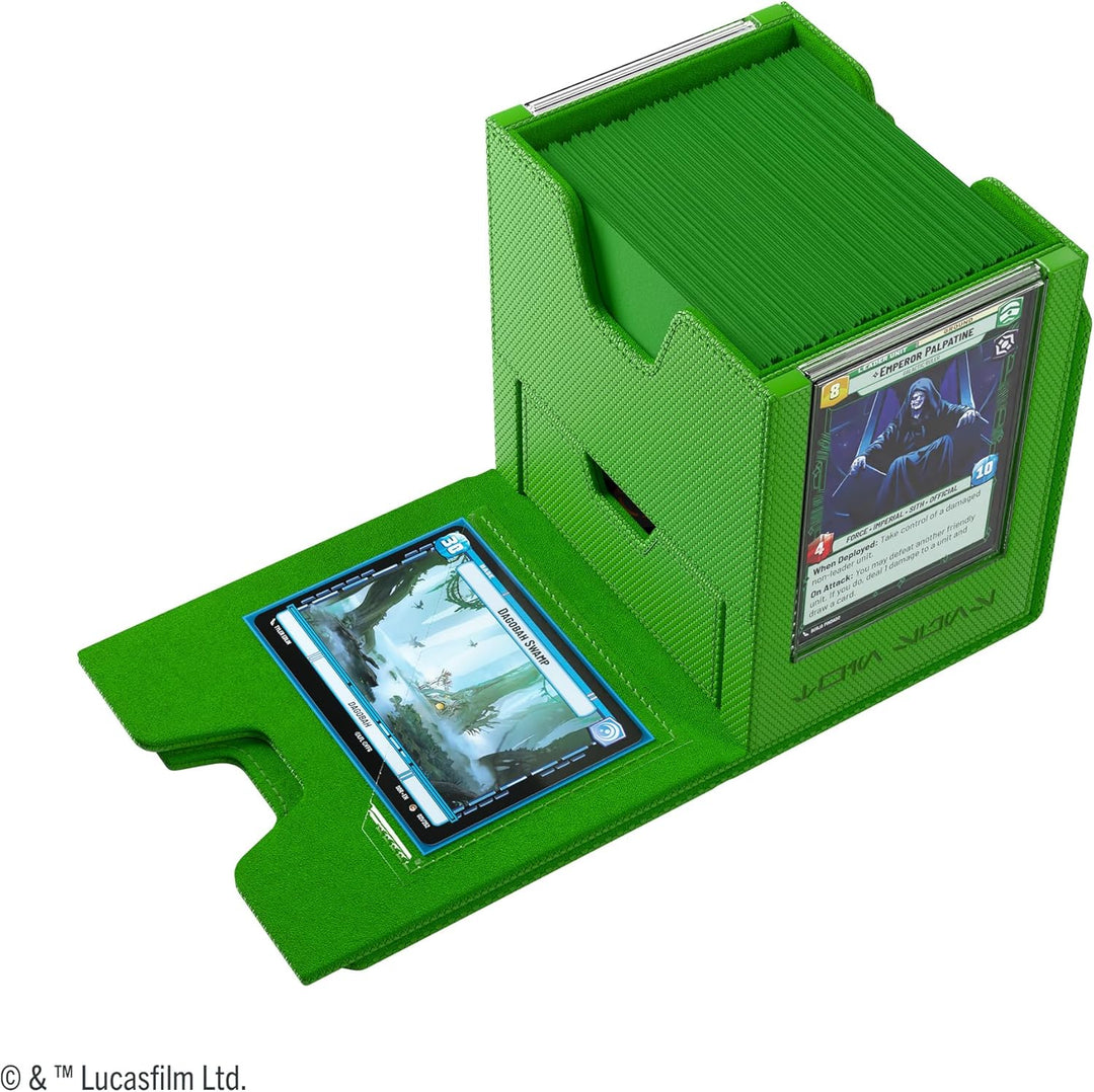 Gamegenic, Star Wars: Unlimited Twin Suns Deck Pod – Green Green Deck Pod, Green Deck Pod