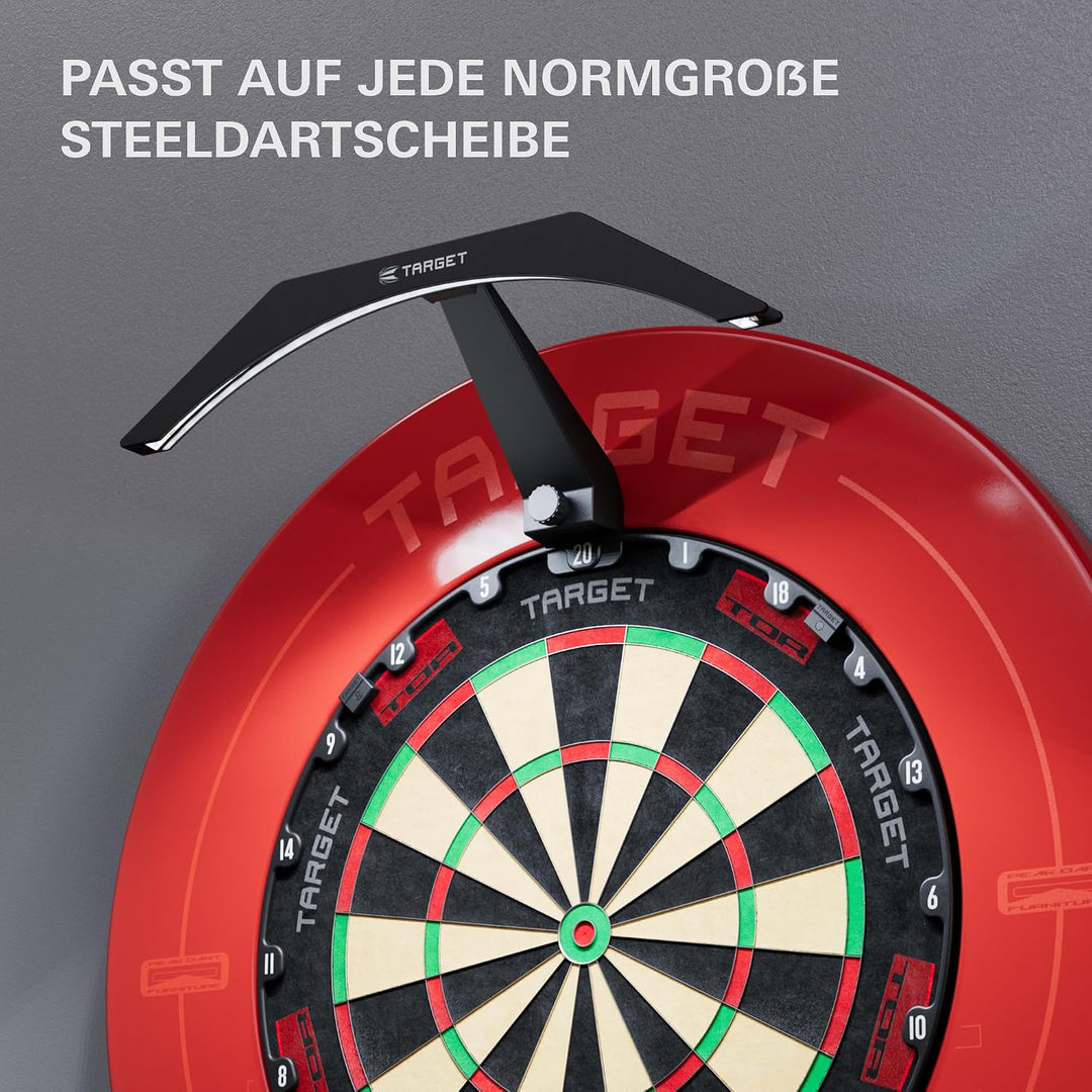Target Darts Dartboard Beleuchtung LED Licht für Dartscheiben – Helle Beleuchtung für das Gesamte Bo