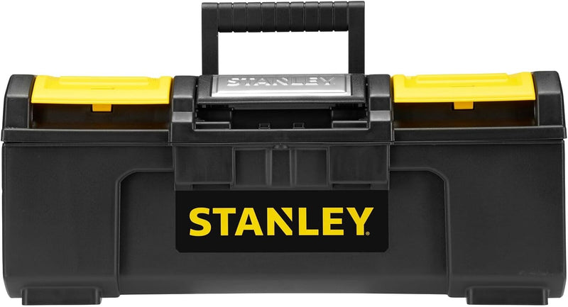 Stanley Werkzeugbox / Werkzeugkoffer Basic 1-79-216 (16", 39x22x16cm, Koffer mit Schnellverschluss u