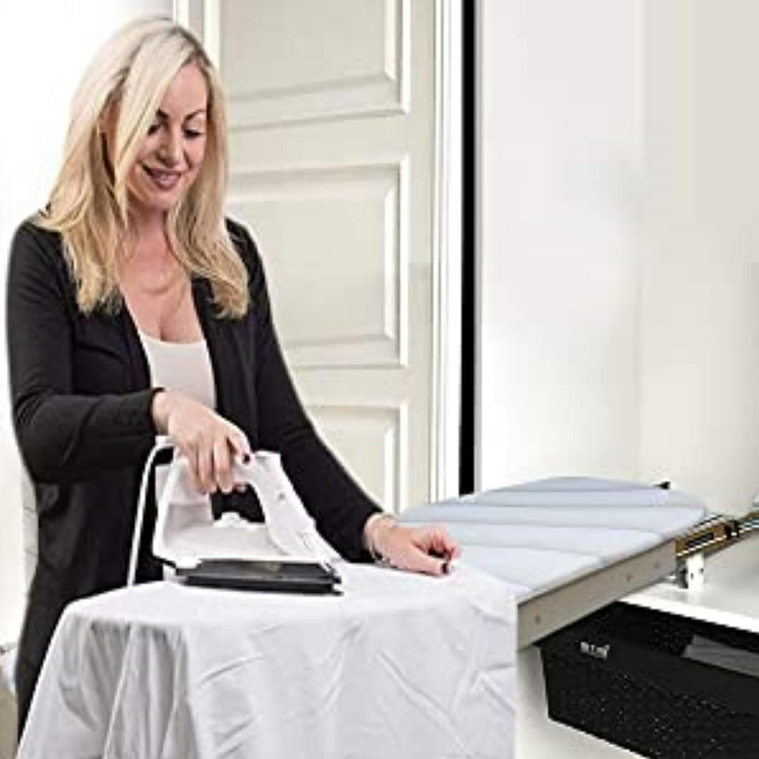 Mosegor Ausziehbares Bügelbrett für Möbel Klappbares Tischbügelbrett Verstecktes Bügelbrett für den