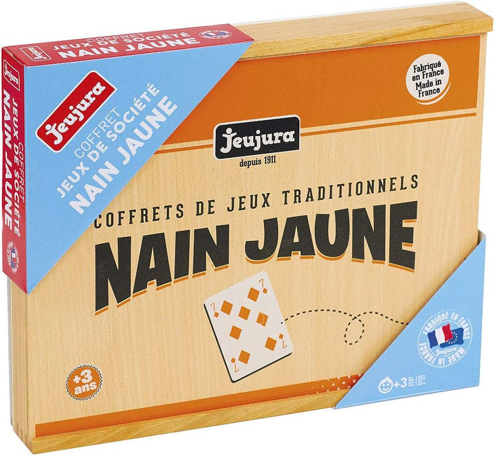 JEUJURA jeujuraj8134 Nain Jaune Spiel in Holzbox