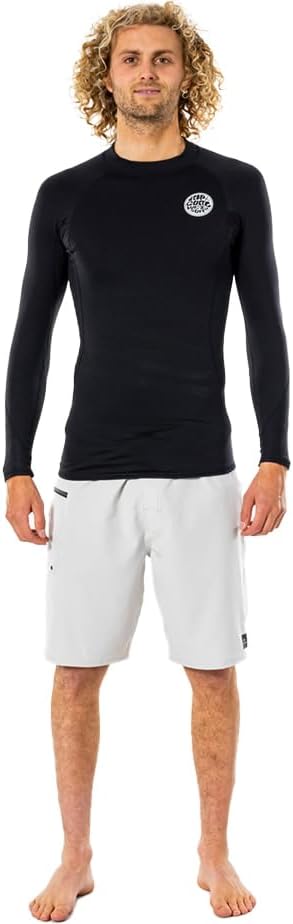 Rip Curl Thermo Long Sleeve Thermal Rash 2023 - Black, M