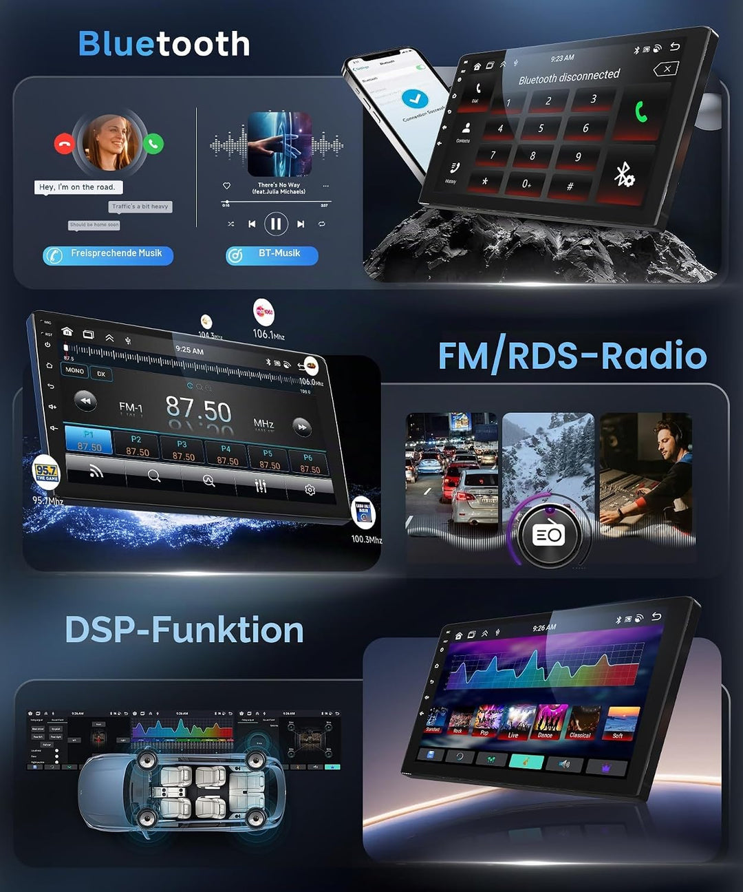 8 Core 6+128G Android Autoradio für Suzuki Swift 2011-2017 Suzuki Ertiga 2012-2017 Wireless Carplay