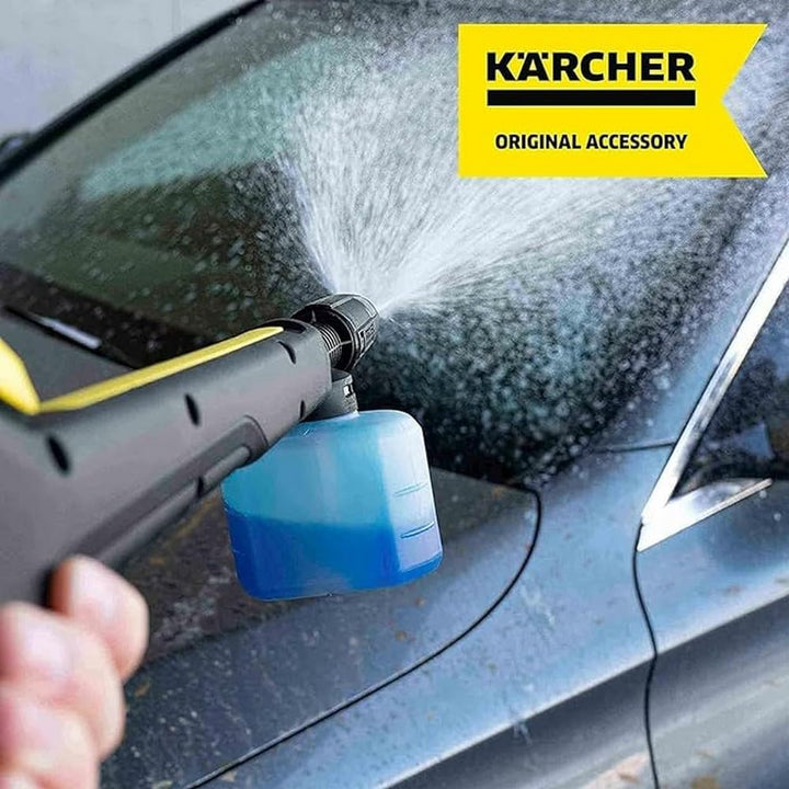 Kärcher Fassaden- und Glas-Reinigungsaufsatz für TLA 4 Teleskopstrahlrohr &amp; FJ 6 Schaumdüse Bundle m