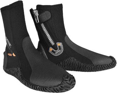 Seac Basic HD, Füssling aus 5 mm Neopren und fester Laufsohle, Taucherschuhe für Geräteflosse, M