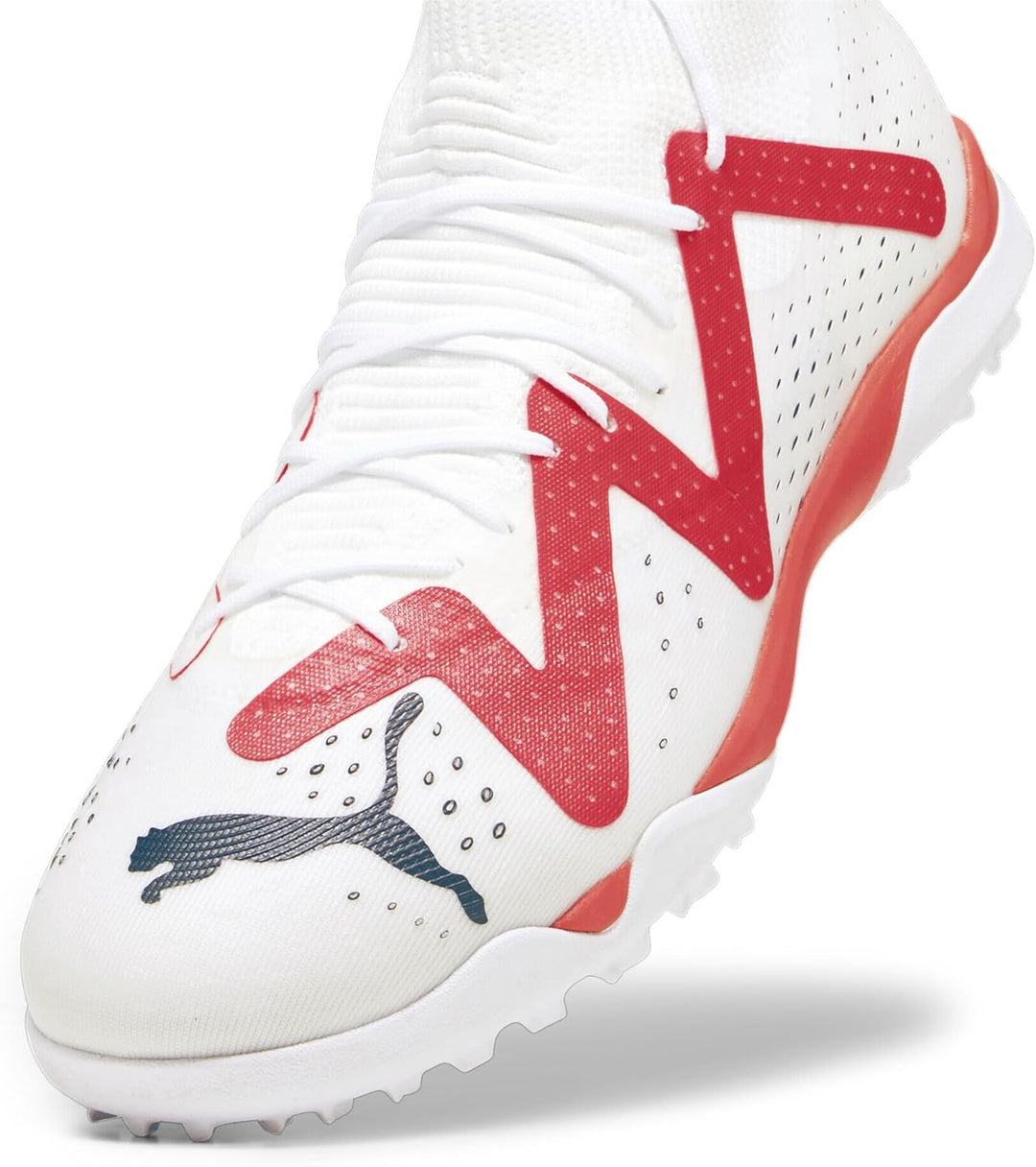 PUMA Herren Future Match Tt Fussballschuh 46.5 EU Puma White Puma Schwarze Feuer Orchidee, 46.5 EU P