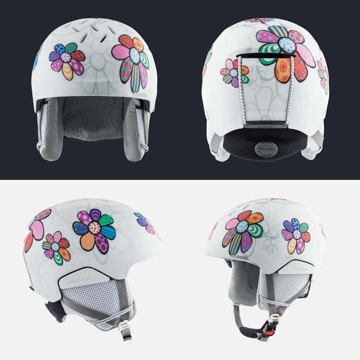 ALPINA PIZI - Sicherer, Leichter & Stossabsorbierender Skihelm Mit Abnehmbaren Ohrenpolstern Für Kin