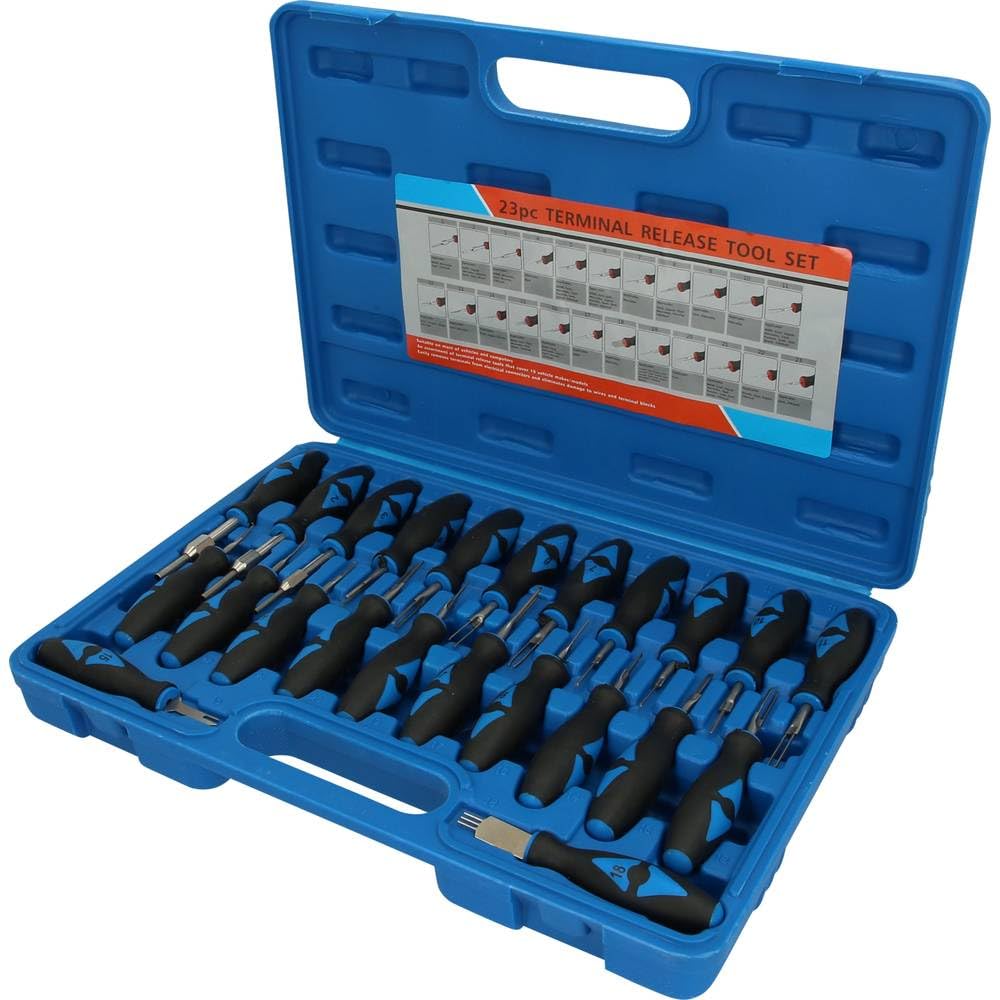 BRILLIANT TOOLS BT511100 Stecker-Entriegelungswerkzeug-Satz, 23-tlg [Powered by KS TOOLS]