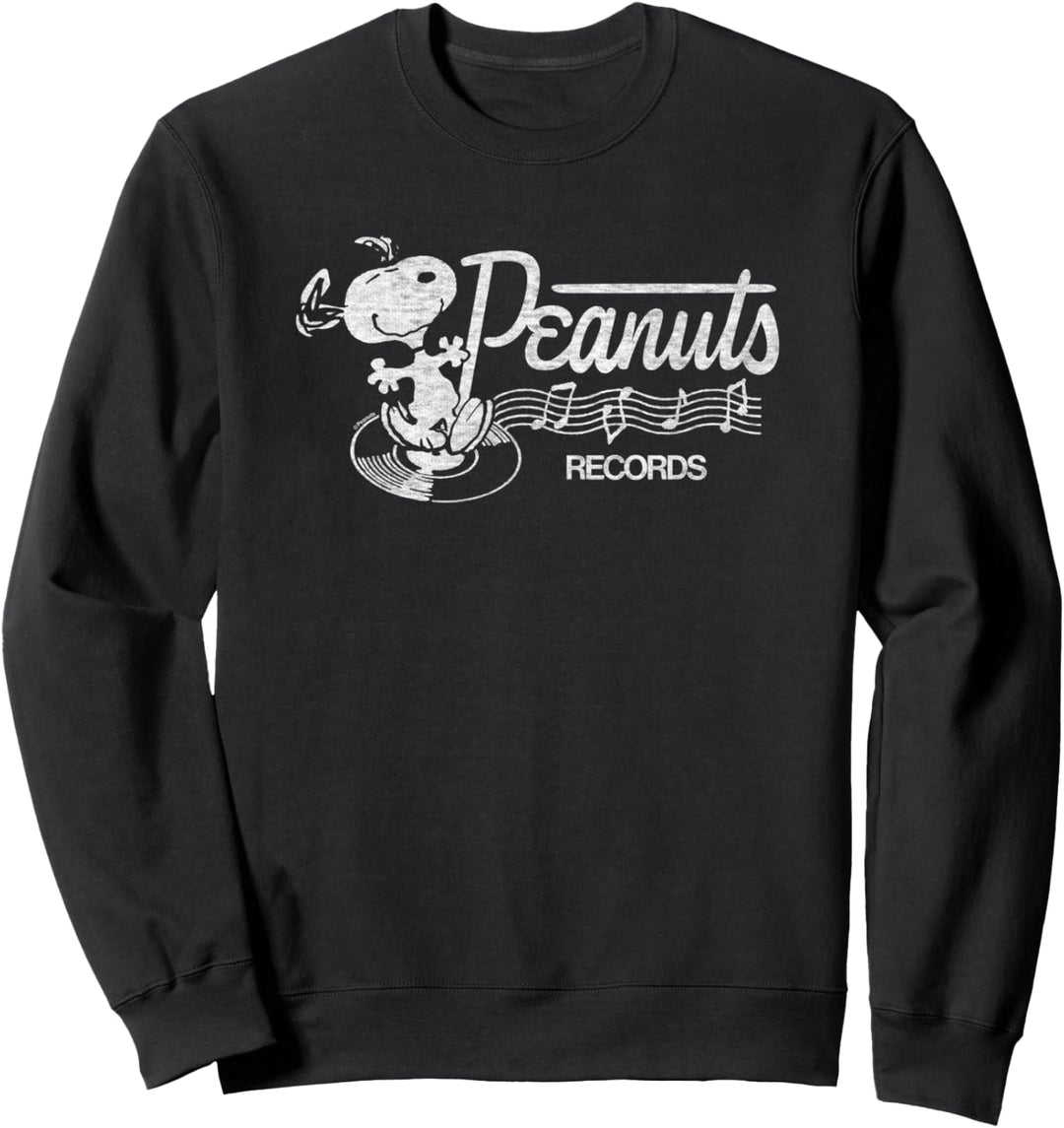Peanuts - Records Dancing Snoopy Sweatshirt