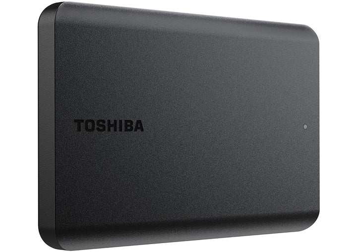 Toshiba Canvio Basics HDTB510XK3AA tragbare externe Festplatte, USB 3.0, Schwarz Modern Schwarz 1 TB